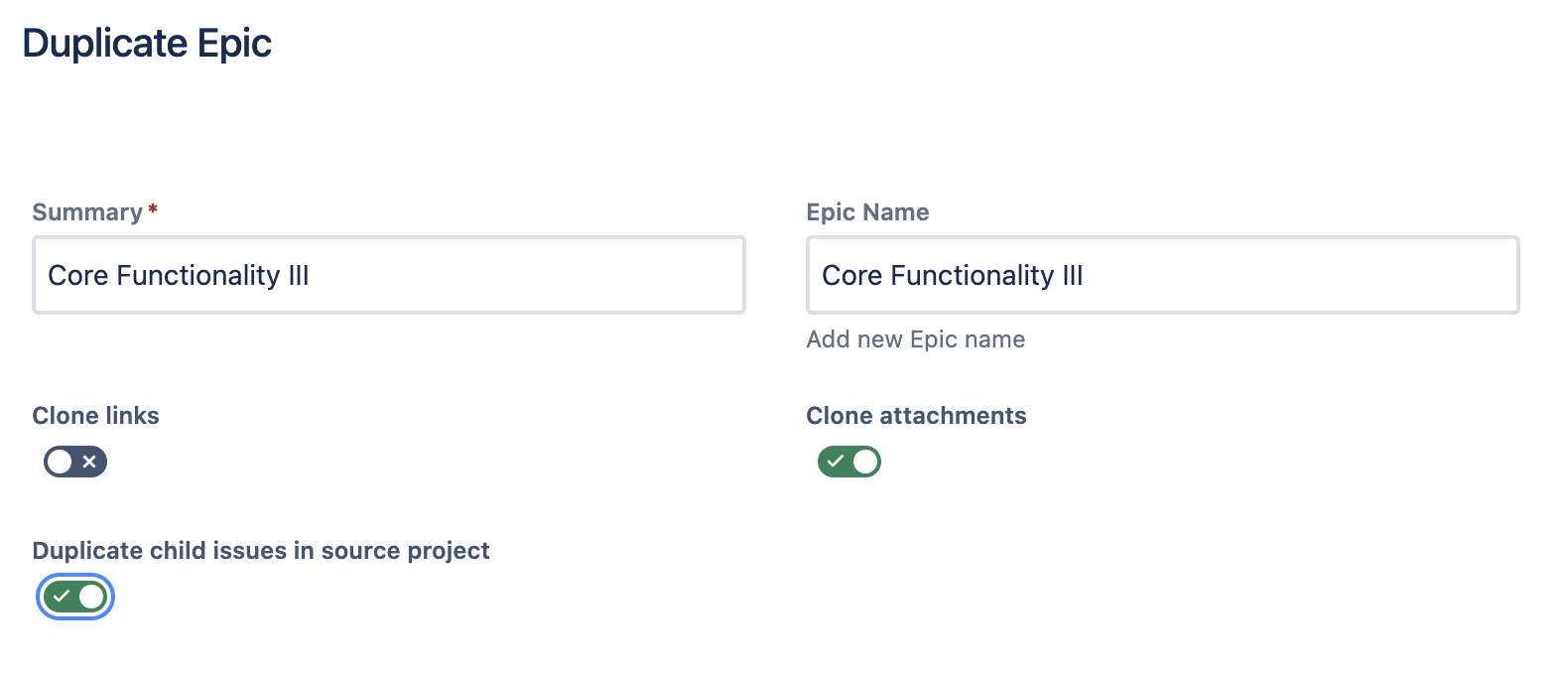 Duplicate_Epic_keep_child_issues_in_source_project.png